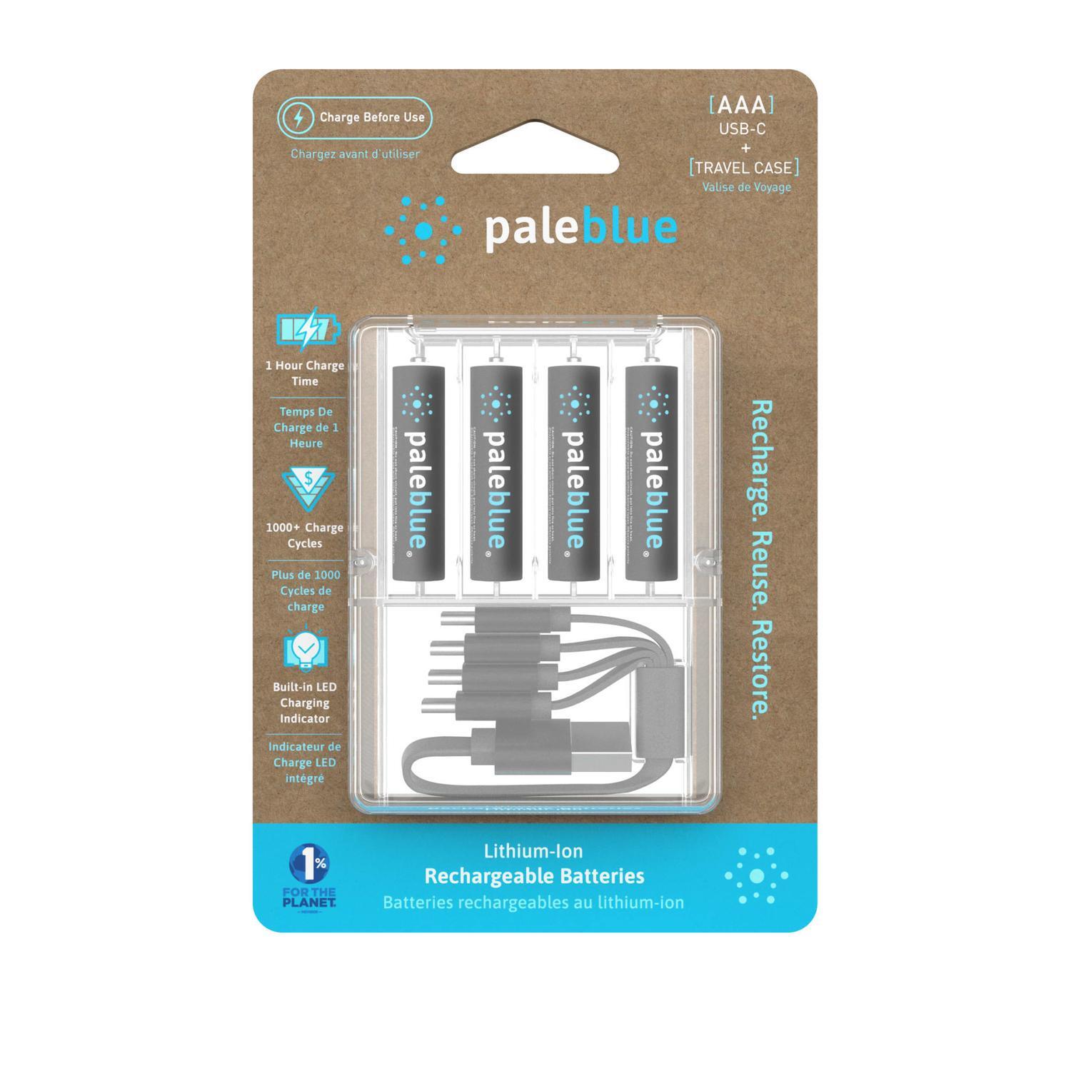 USB-C Rechargeable Batteries AAA