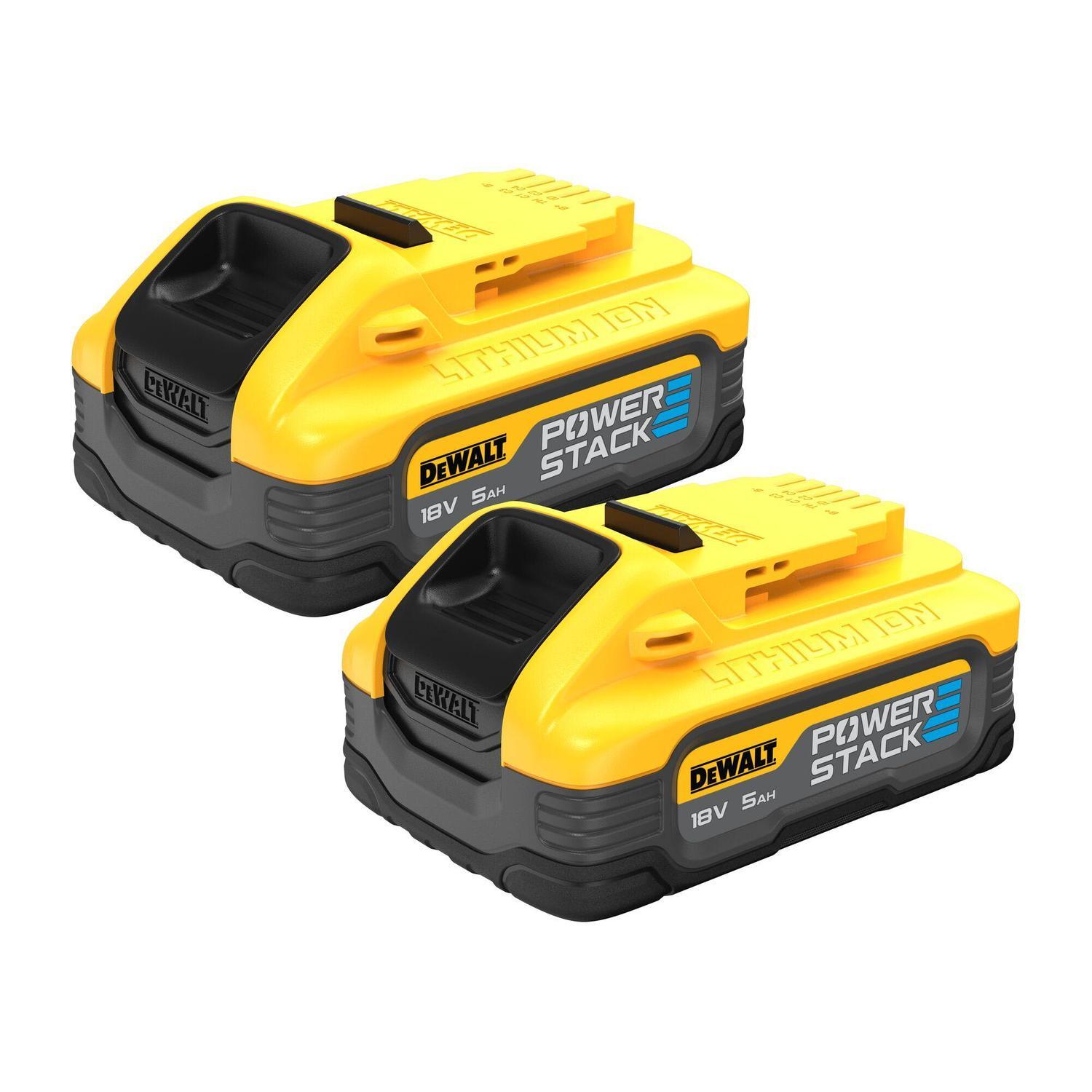 POWERSTACK 18 V Twin Pack Batteries 5.0 Ah