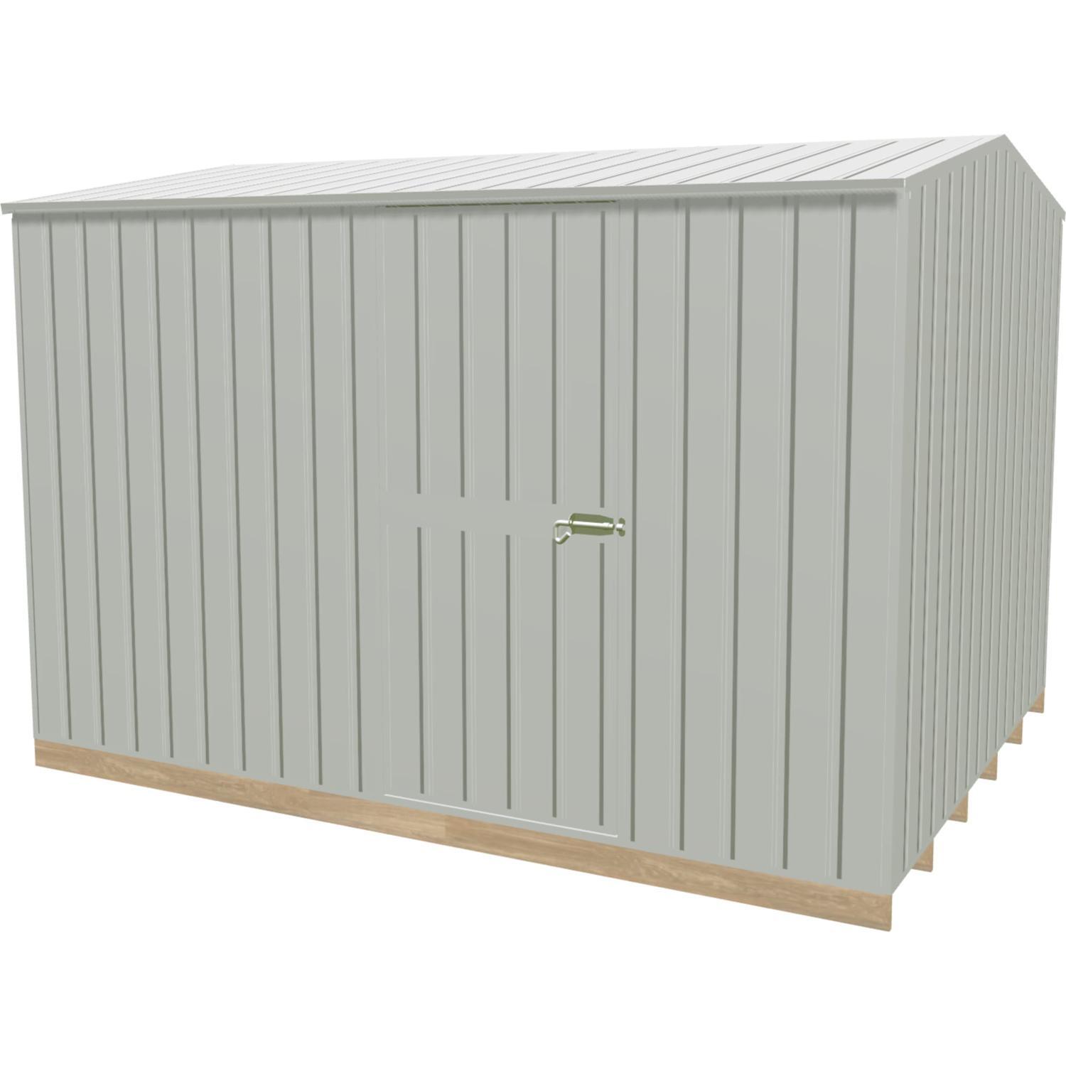 Shed H:1830mm, W:3030mm, D:2280mm Alu-Zinc