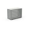 Utility Enclosure D: 500mm W: 1100mm H: 800mm Gull Grey
