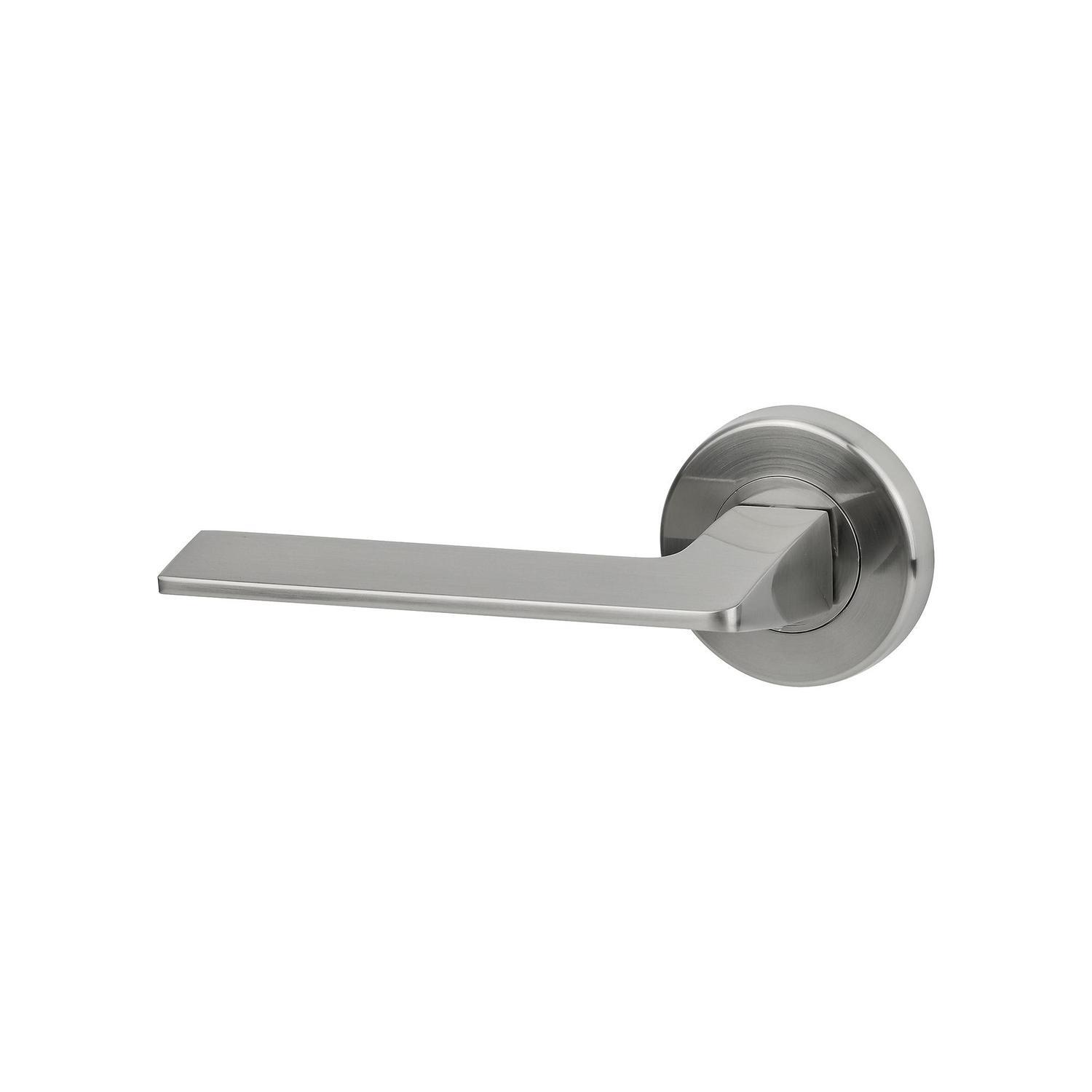 Dummy Lever Handle Satin Nickel Finish
