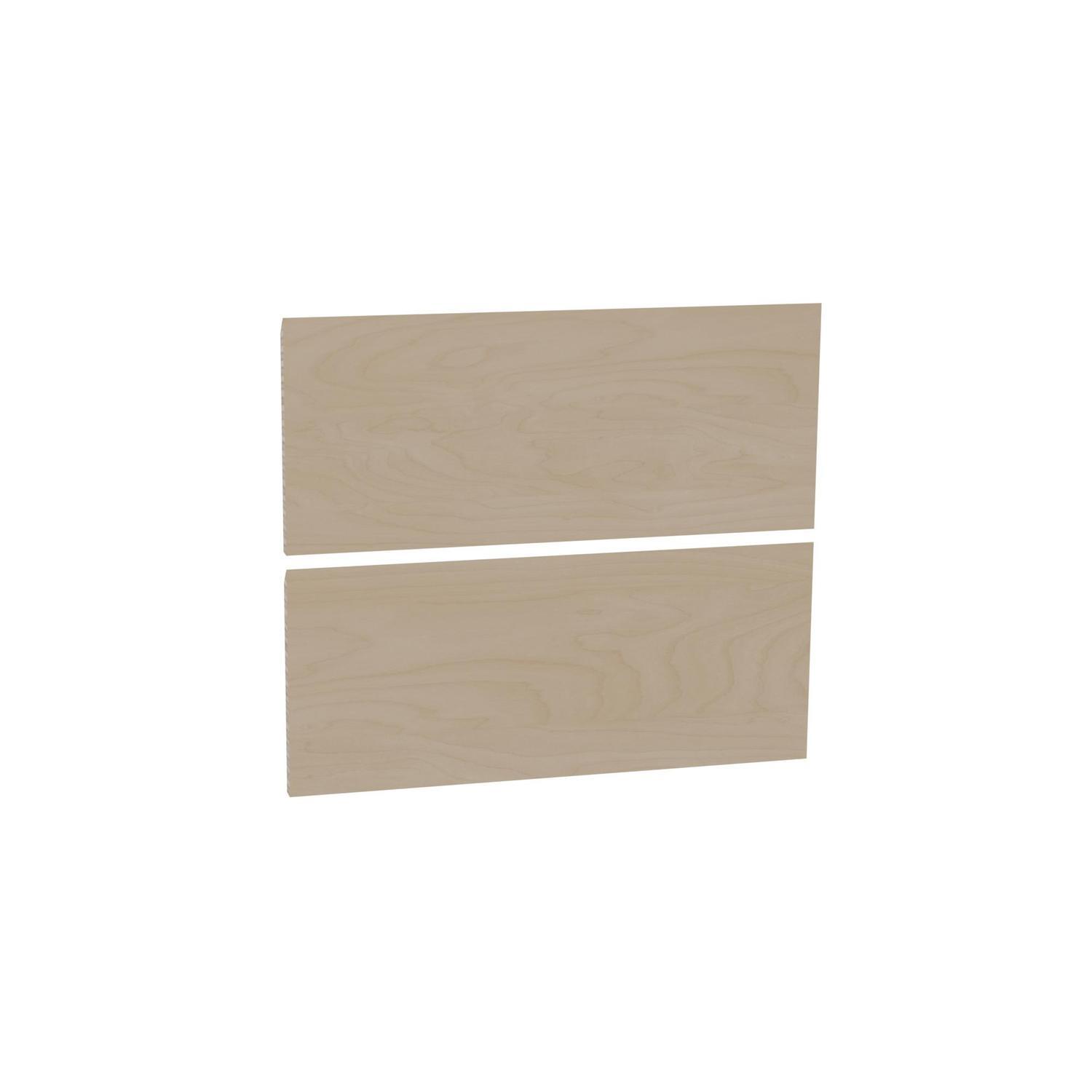 Wall Hung 2 Drawer Handleless Drawer Front Set