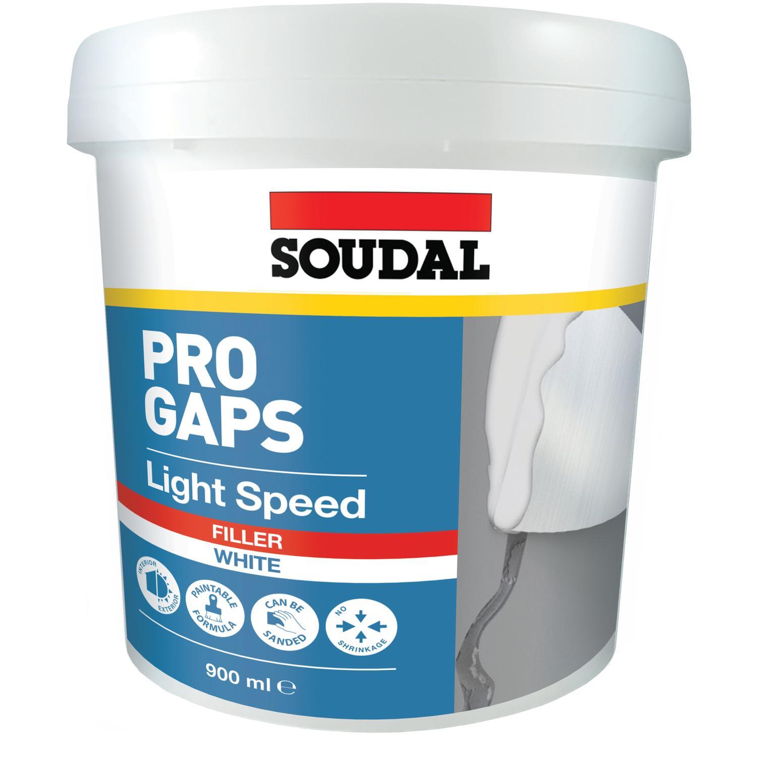 Pro Gaps Light Speed Filler 900ml White