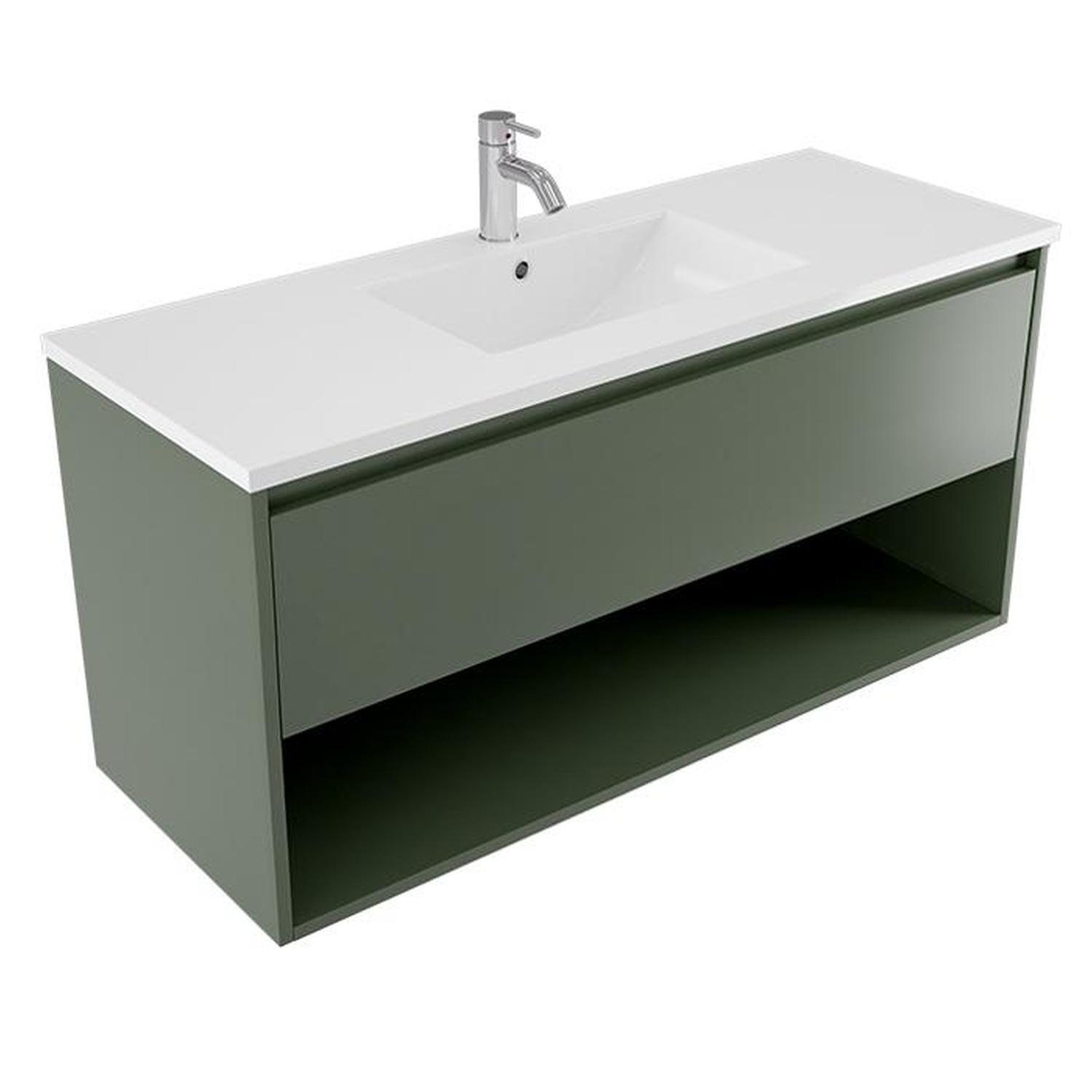 Wall Vanity 1200mm Green Slate