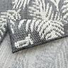 Muri 50x80cm Foliage Mid Grey Outdoor Mat
