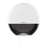 Round Toilet Roll Dispenser  White