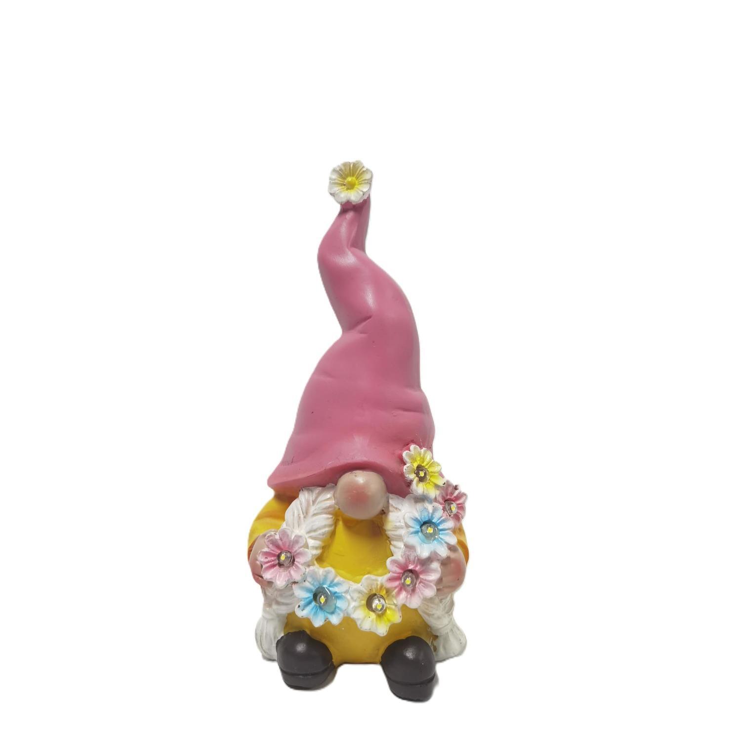 Pink Hat Gnome Garden Décor