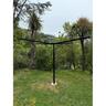 Rotary Clothesline 3 Metre Diameter Black