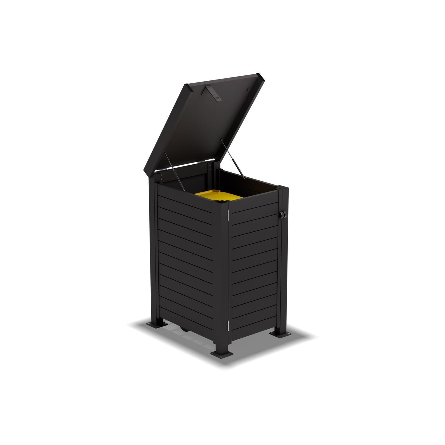 Utility Enclosure D: 850mm W: 850mm H: 1160mm Ebony