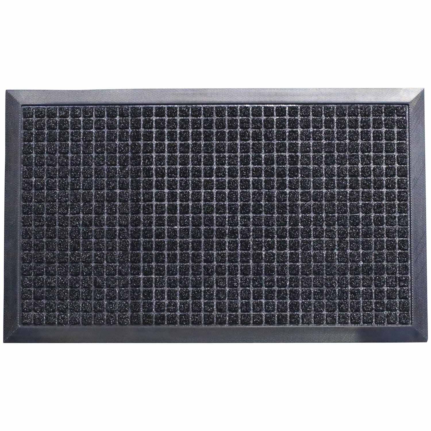 Milford Squares Outdoor Scraper Mat
