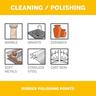 Rubber Polishing Point 462 6.4mm