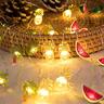 Assorted Fruit String lights 2.4m Warm White