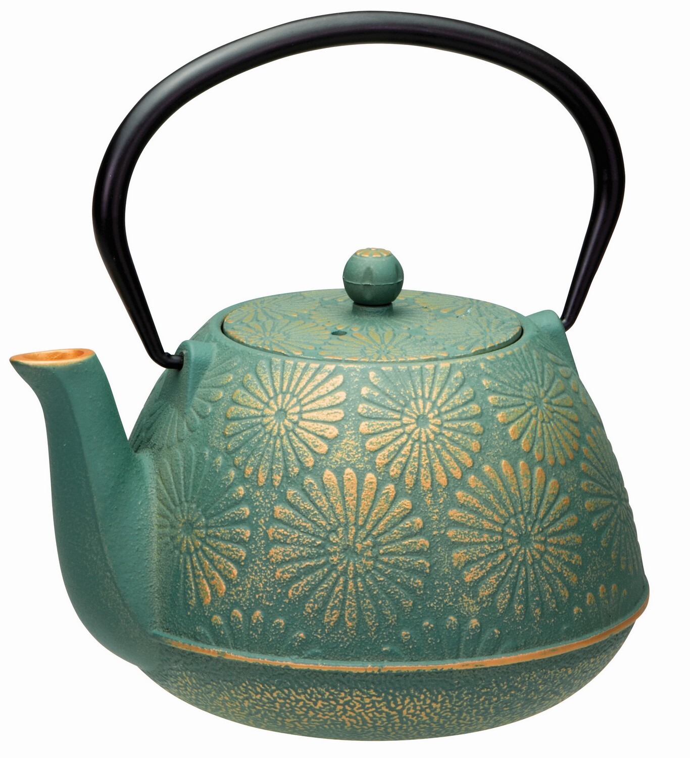 Daisy Cast Iron Teapot