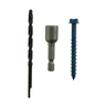 Concrete Screws Hex Head Pack Of 25