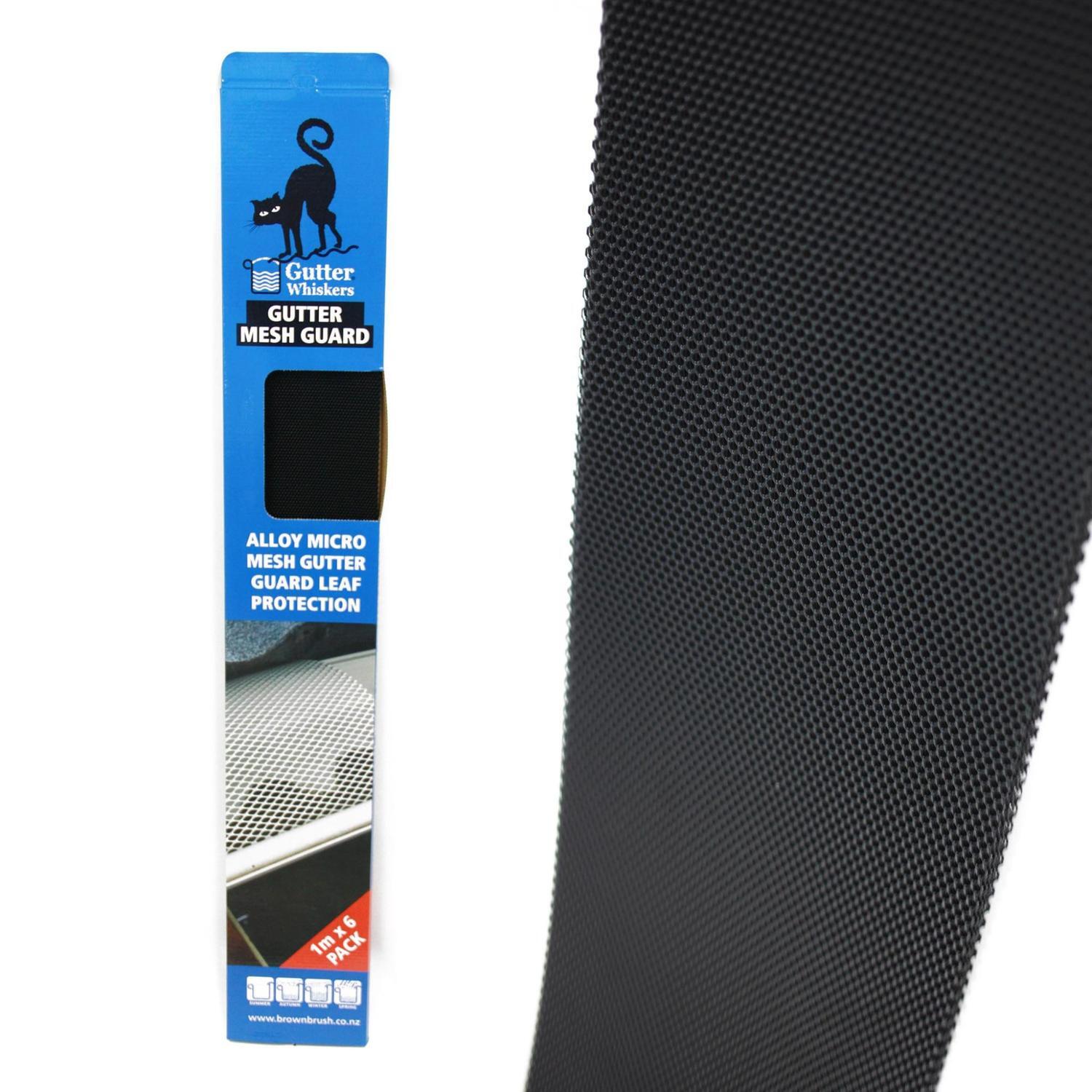 Gutter Mesh 1M Black