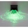 Glass Crackle Ball Colour Changing Wall Light 85mm White