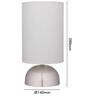 Thunder Touch Table Lamp 28cm