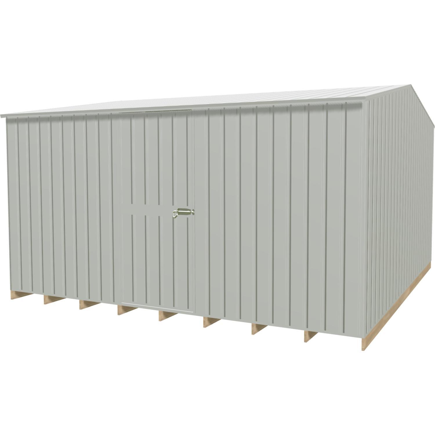 Shed H:1830mm, W:3770mm, D:3770mm Alu-Zinc
