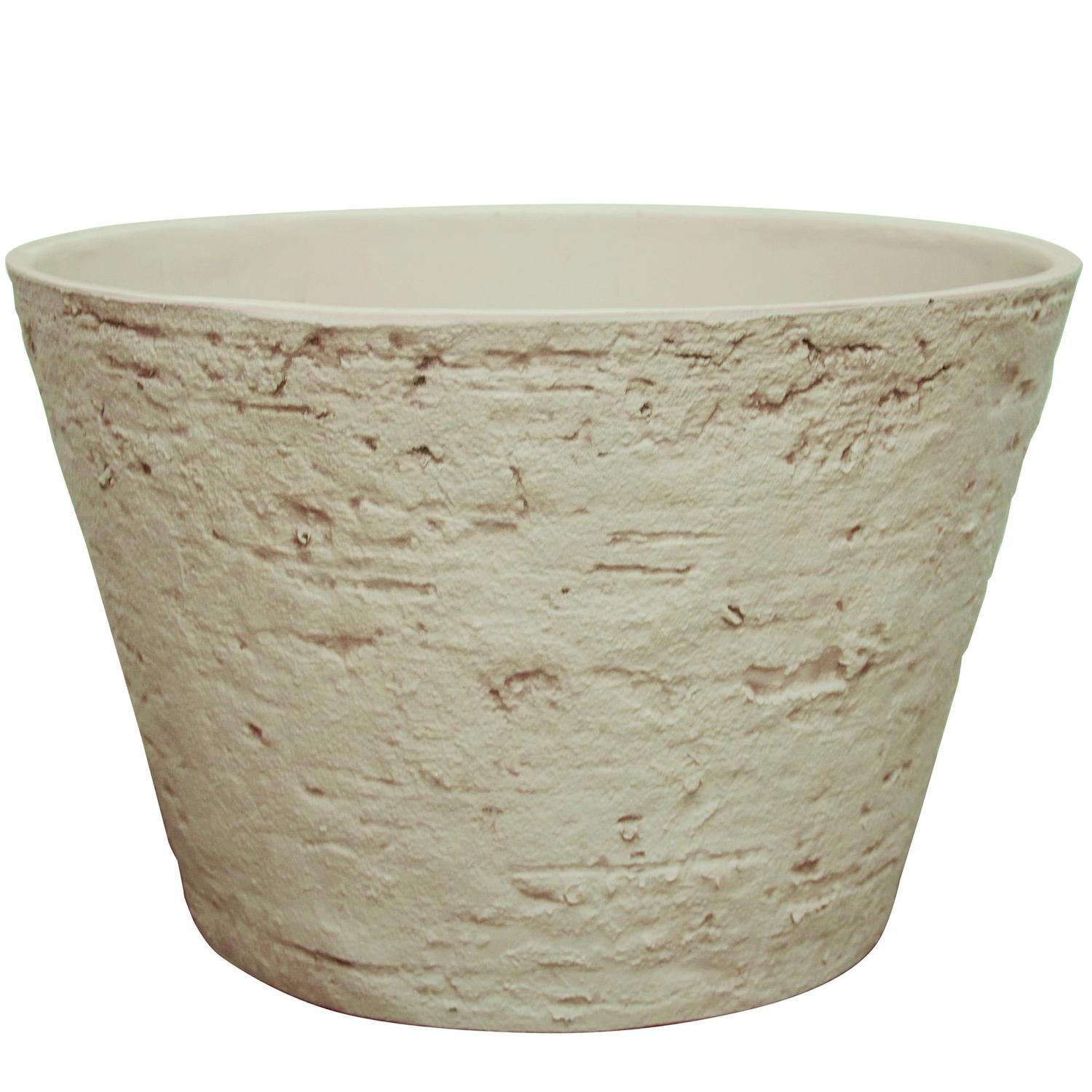 Low Country Resin Cup Pot S White