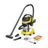The WD 5 Control S 25/5/22 with 25-litre container can be operated from the suction hose itself thanks to the 2-in-1 remote control. Includes filter cleaning function and practical drain screw.
