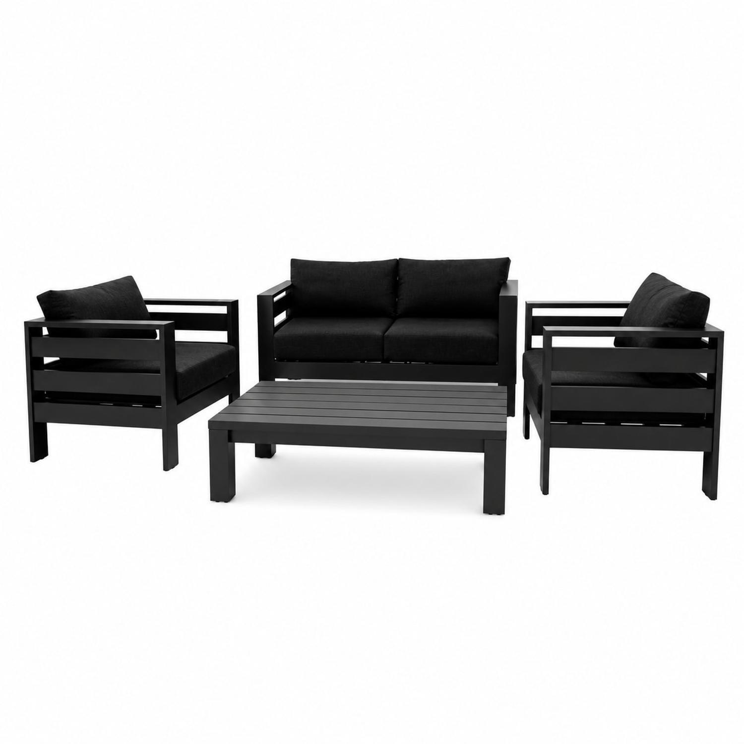 Outdoor Lounge Setting 4 Piece