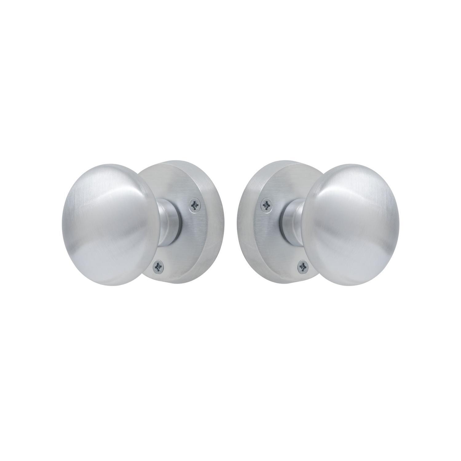 Sutton Knob Set Satin Chrome