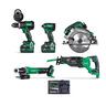 HiKOKI 36V Premium Brushless 5-Tool Combo Kit