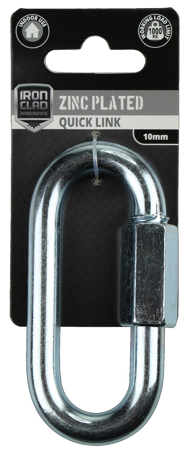 Quick Link 10mm Zinc Plated