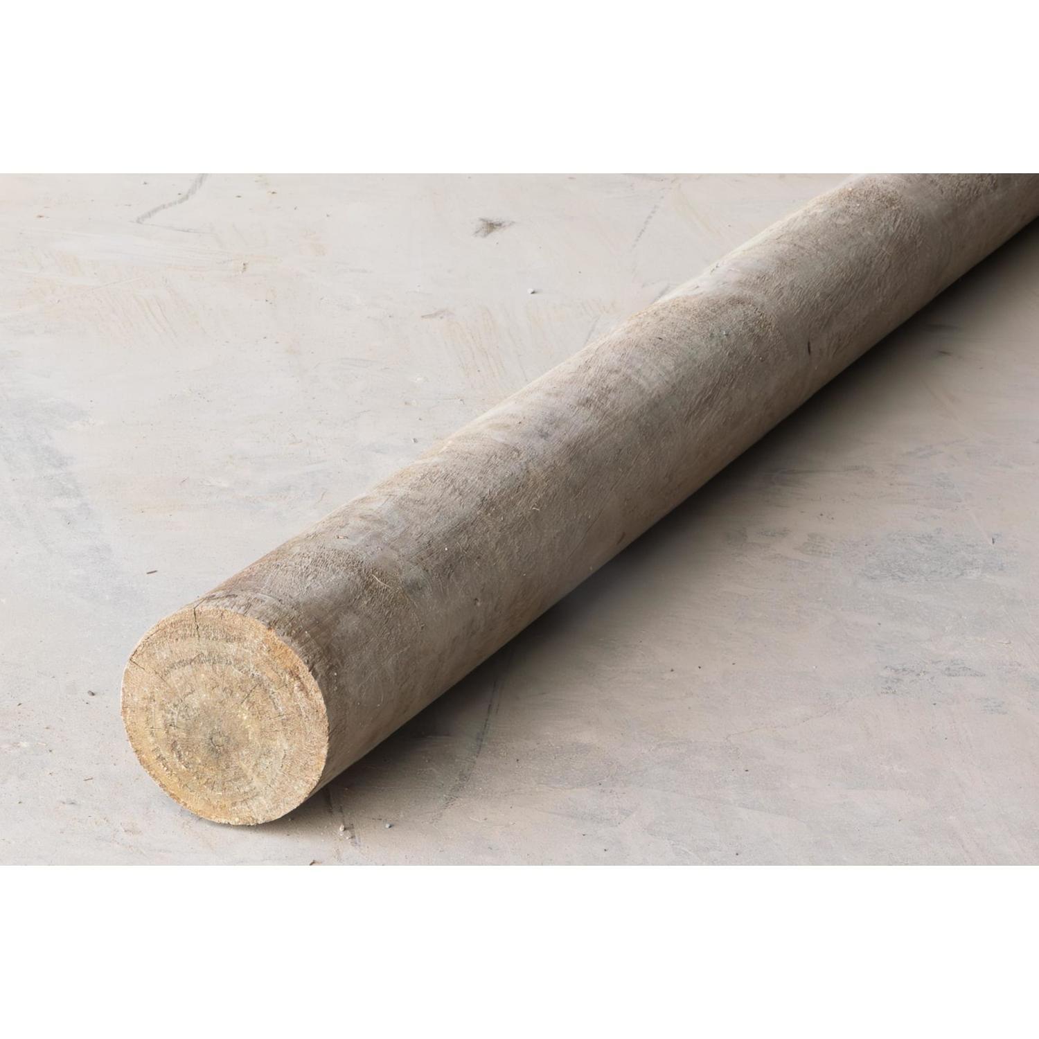 Landscape Rounded Pole 2.4M x 100mm Natural Timber