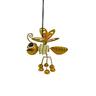 Hanging Glow in the Dark Bug Garden Décor Yellow