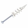 Wallmate Nylon Anchors 50 pack White