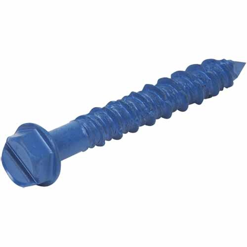 Concrete Screws Hex Head 25 Pack