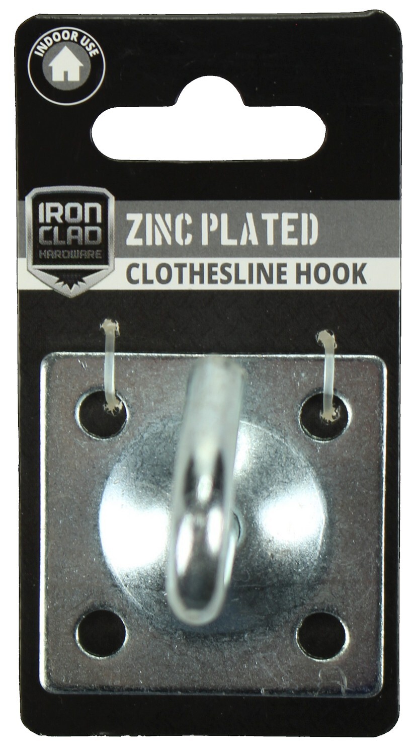 Clothesline Hook  Zinc Plated