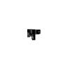 Window Handle Locking Wedgeless Left-Hand Sub Fix 107mm Black