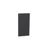 Wall Hung Vanity/Tower Cabinet Handleless Door LH 300mm Matte Black