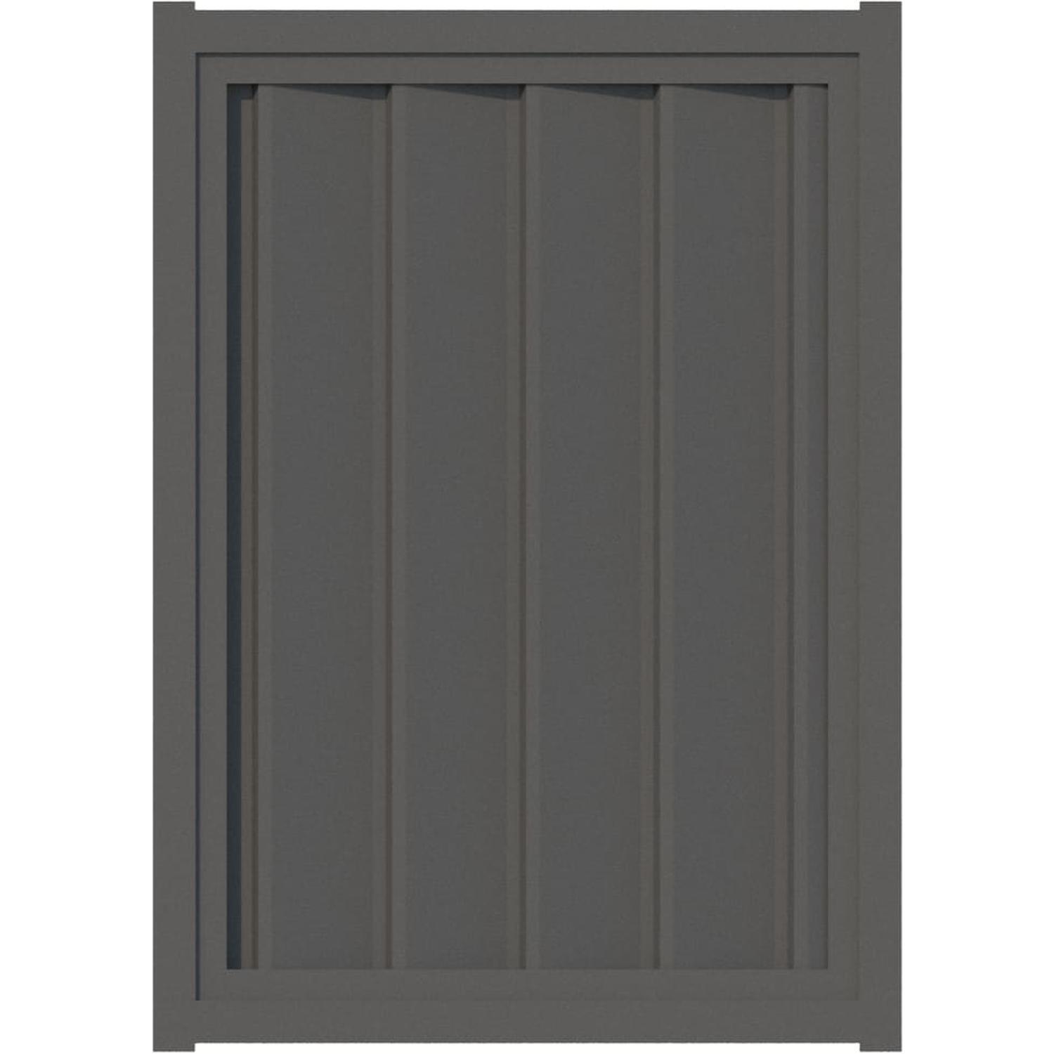 ColourWall Classic Pedestrian Gate H: 1200mm x W: 870mm Slate Grey