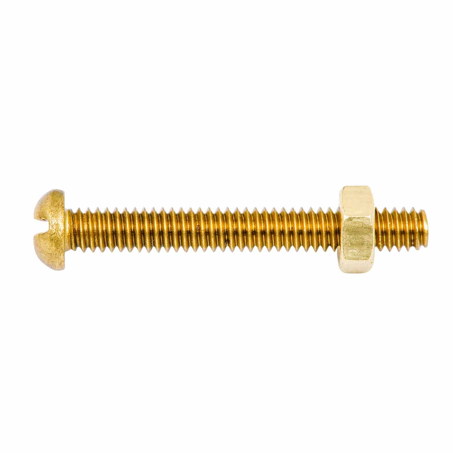 Round Head Bolt & Nut