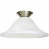 Light Shade Brushed Chrome