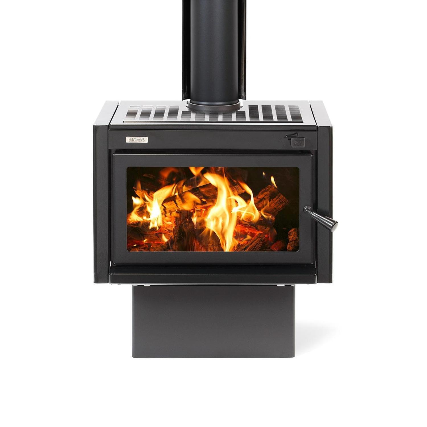 Xtreme Ped HT Freestanding Wood Fire and Flue Kit