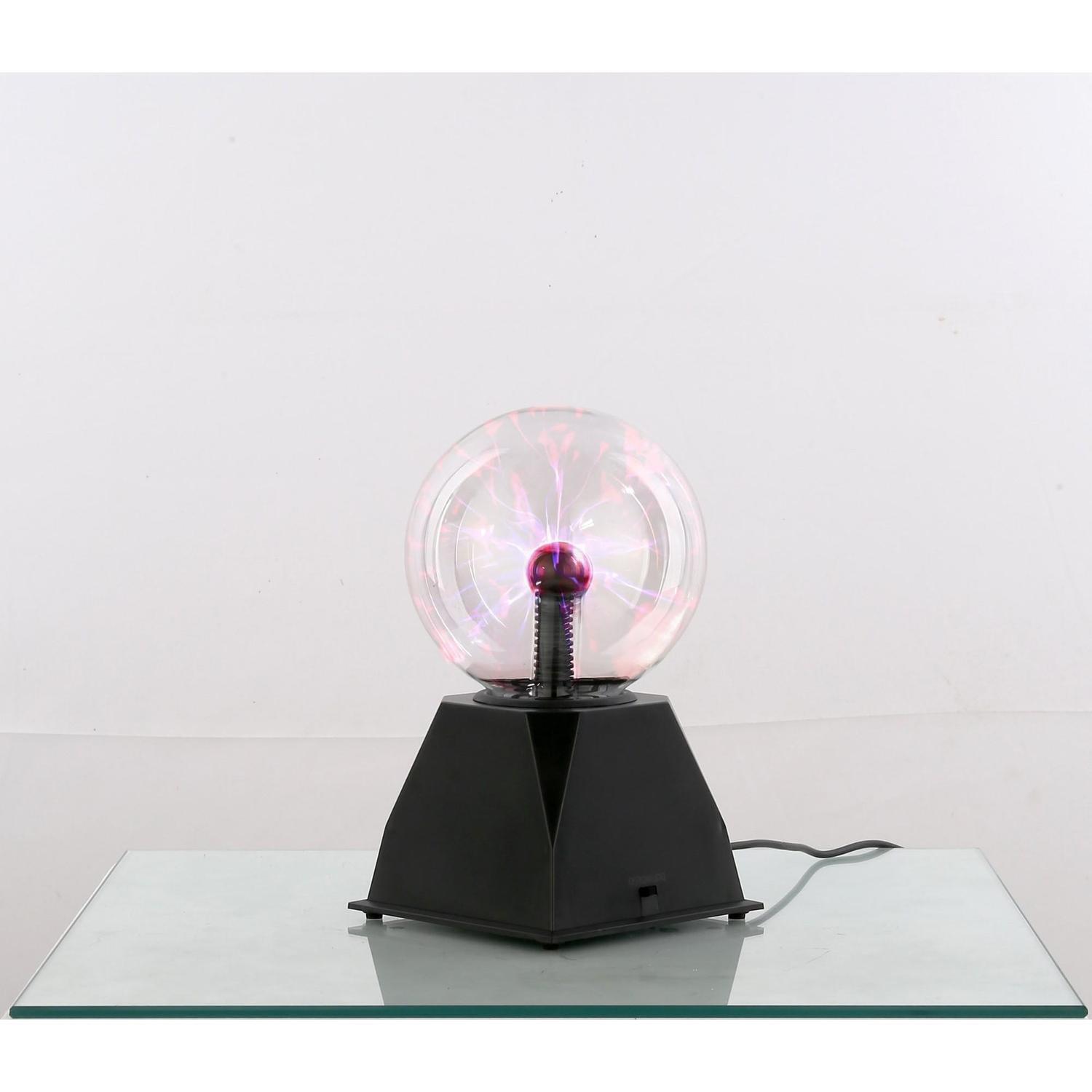 Plasma Pulse Lamp H: 215mm, Dia: 125mm Black