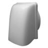 Weather Proof Cowl 150 mm White