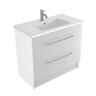 Calais II Floorstanding Vanity 900mm White 900mm White
