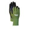 Bamboo Fibre Gardening Glove Small Green