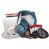 Full Face Organic Vapour Filter Mask Kit Medium