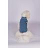 City Classic Cotton Pressed Pet Vest Blue M