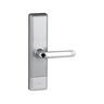 Electronic Smart Longplate Lever Handle Silver