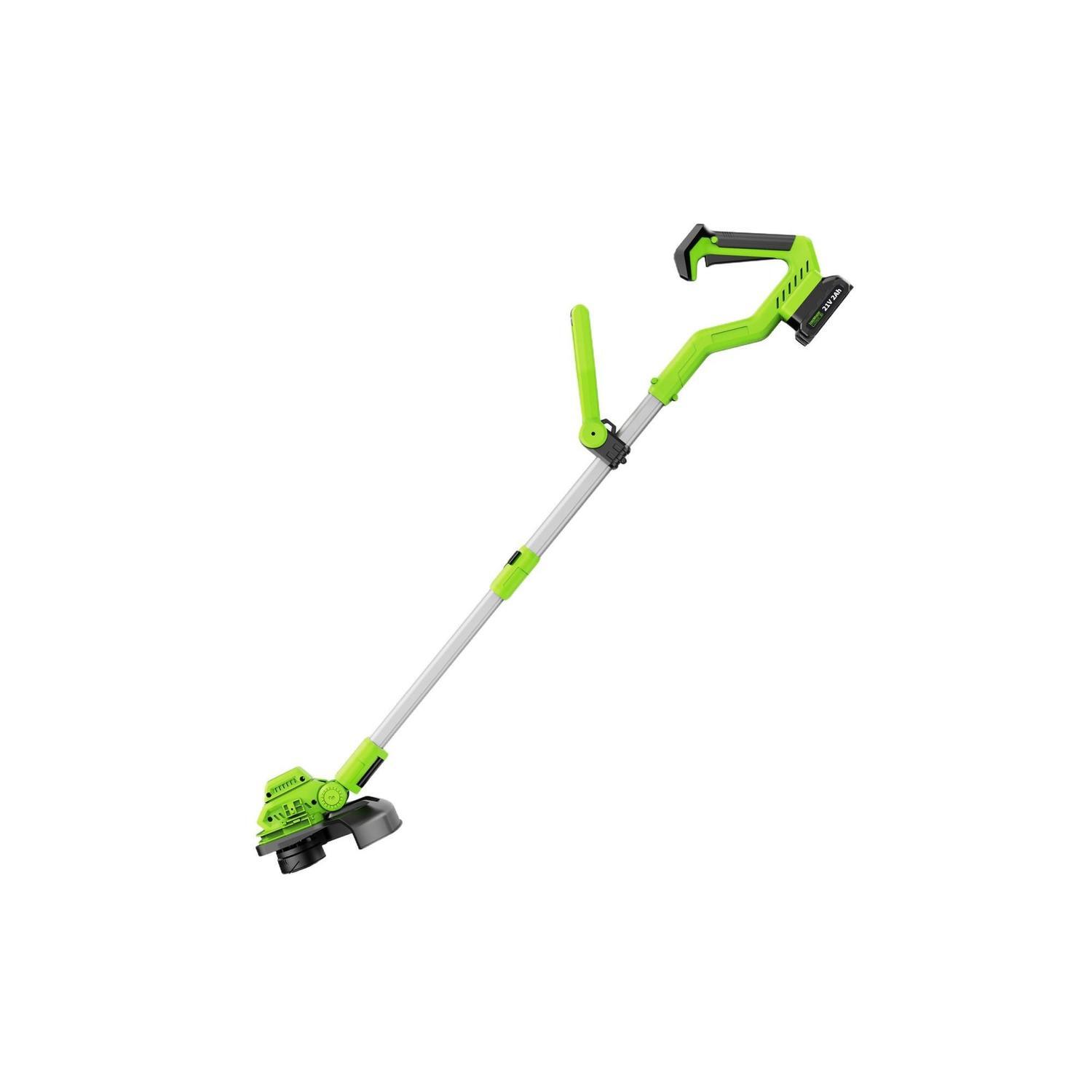 Line Trimmer 21 Volt Green & Black