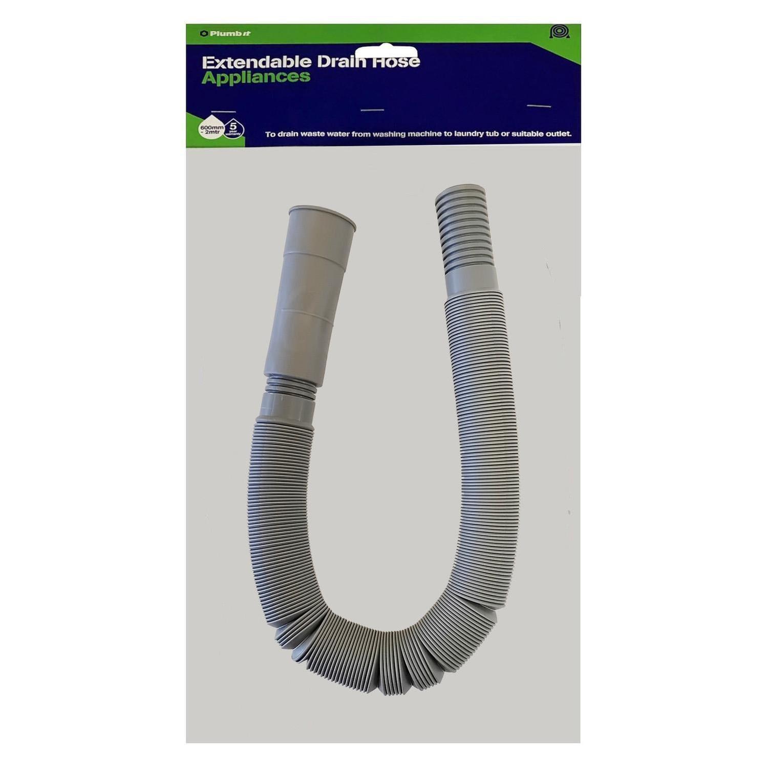 Flexible Drain Hose 600mm x 2m Grey
