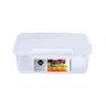 Container Clear with White Clips 2.3L