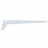 Bracket Single Slot 400mm White
